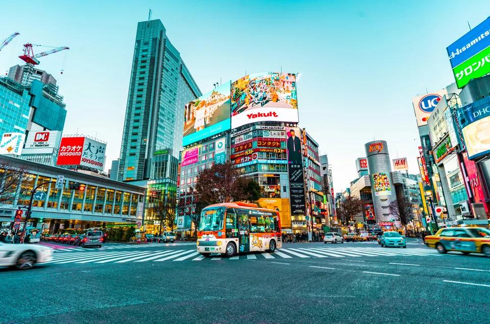 Tokyo’s skyline and streets